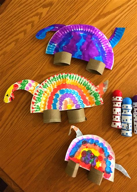 Toddler Approved Colorful Paper Plate Dinosaurs For Kids