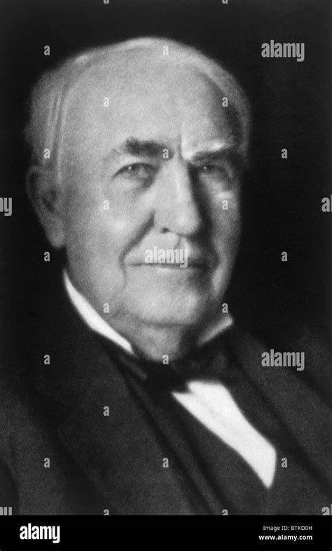 Thomas Alva Edison 1847 1931 Black And White Stock Photos And Images Alamy