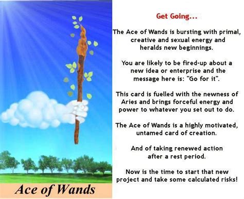 Maybe you would like to learn more about one of these? ACE OF WANDS #tarotcardsforbeginners