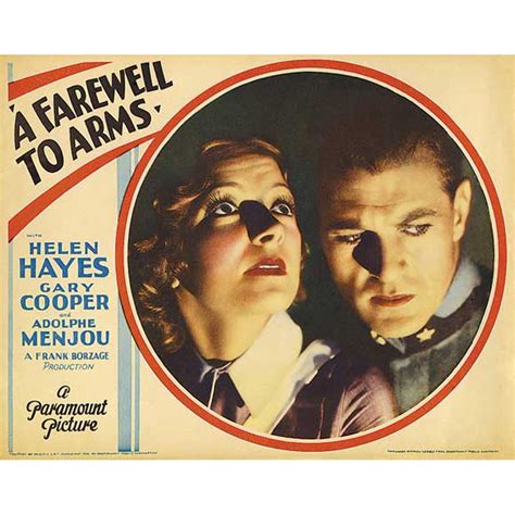 A Farewell To Arms Movie Poster Style H 11 X 14 1932