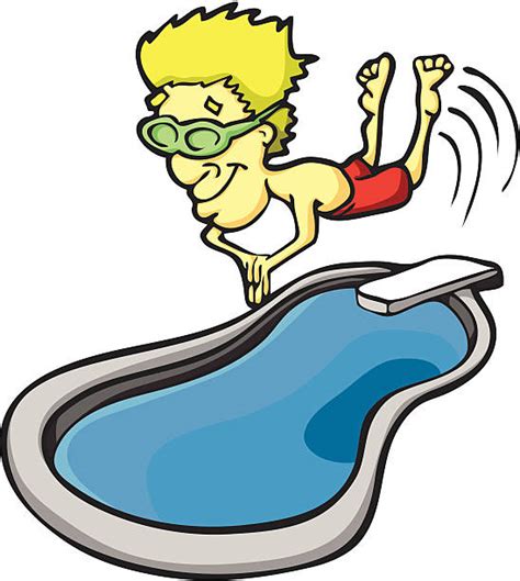Diving Board Clip Art Vector Images And Illustrations Istock