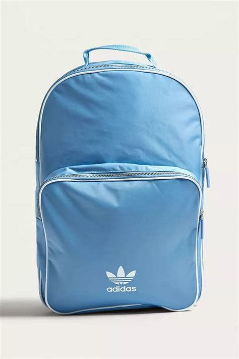 Adidas Originals Adicolor Blue Backpack Urban Outfitters
