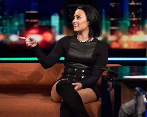 Demi Lovato At Senkveld Talk Show In Sweden 11 05 2015 Hawtcelebs