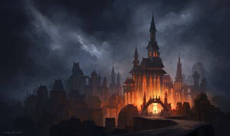 Fantasy Castle Hd Wallpaper By Andreas Rocha