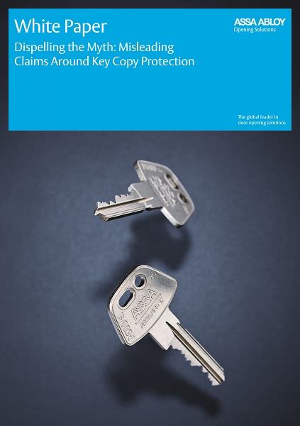 ASSA ABLOY Highlights Misleading Key Copy Protection Claims In New