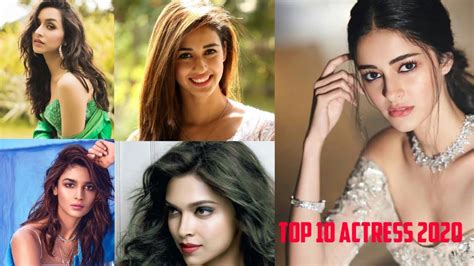 Top 10 Bollywood Actresses 2020 Popular Bollywood Actress Sexy Actress Youtube