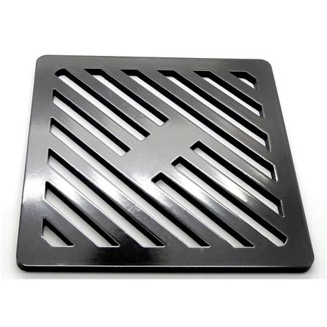 235mm 22cm Square Solid Metal Steel Gully Grid Heavy Duty Drain Cover