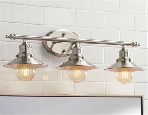 Maybe you would like to learn more about one of these? Bathroom Lighting Vanity Fixture Retro Brushed Nickle 3 ...