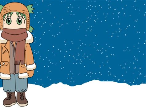 Anime Girl In Winter Clothes