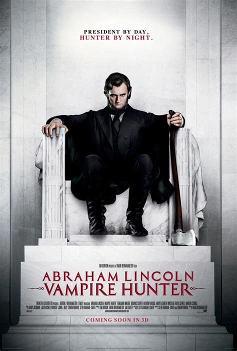 Vampire hunter top 10 list: ABRAHAM LINCOLN: VAMPIRE HUNTER Poster #3 - FilmoFilia