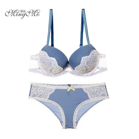 newest spell color sexy women bra sets lace embroidery bra push up underwear bras brief sets