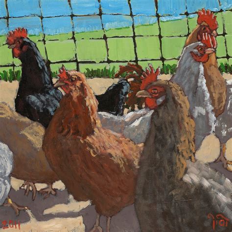 Hay House Online Latest Chicken Paintings April 2011