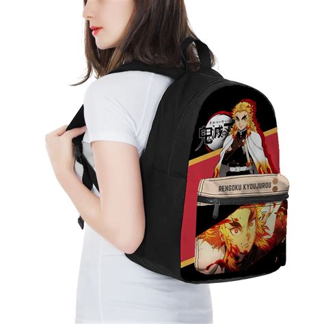 Inspired By Demon Slayer Rengoku Anime Backpack In 2022 Kids School