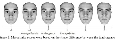 figure 2 from men s facial masculinity when body size matters semantic scholar