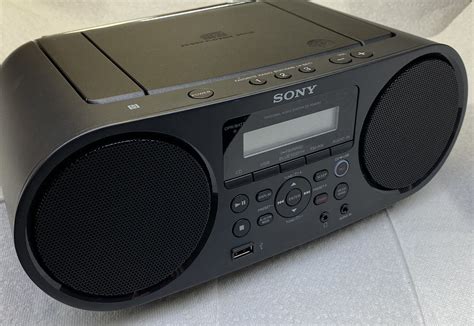Sony Zs Rs60bt Cd Boombox W Bluetooth Nfc Amfm Usb Headphoneline