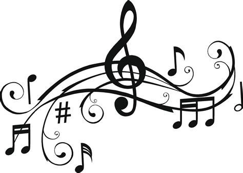 Black and white music notes. Black Music Note - ClipArt | Clipart Panda - Free Clipart ...