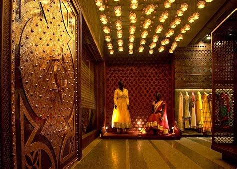 Traditional Crafts By Indian Masters Boutique Interior Design Indian