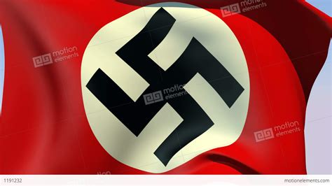 Flag Of Third Reich Germany 1935 1945 Stock Animation 1191232