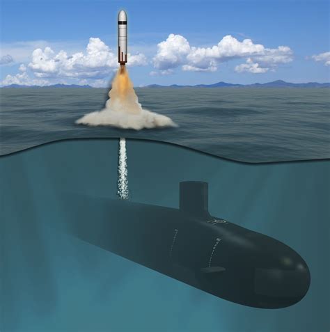 Base Naval Submarinos Clase Columbia Ssbn Fuerza Submarina De La