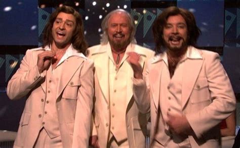 Snl Presents The Barry Gibb Talk Show With Jimmy Fallon And Justin Timberlake As Barry And