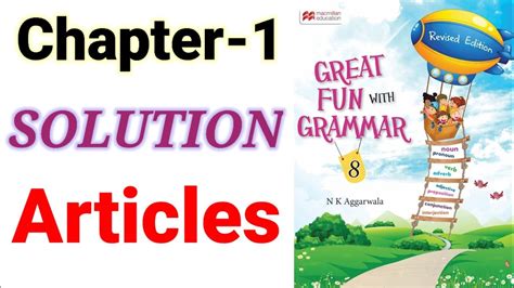 Great Fun With Grammar Class 8 Solution Lesson 1 Macmillan Education Youtube