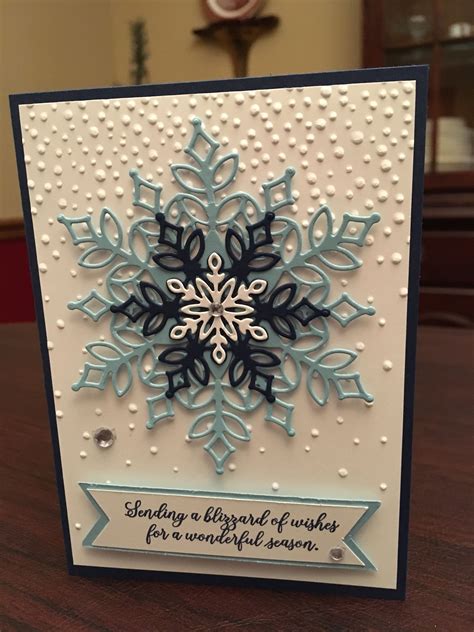 stampin up snowflake showcase creative christmas cards christmas cards 2018 stamped