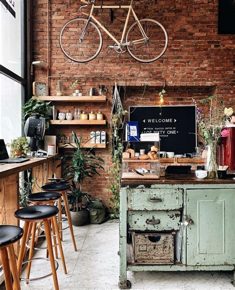 𝙘𝙤𝙯𝙮 𝙘𝙖𝙛𝙚 Coffee Shop Decor Rustic Coffee Shop Cozy Coffee Shop