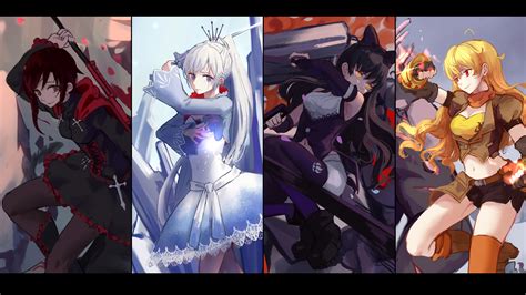 Fond Décran Ruby Rose Rwby Ruby Rose Personnage Weiss Schnee