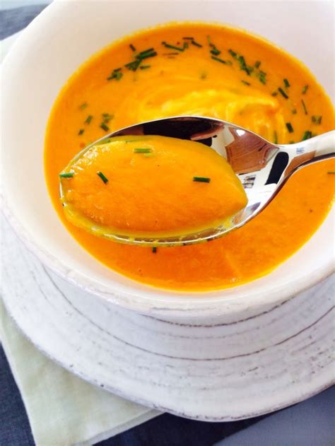 Carrot Ginger Puree Soup Carrot And Ginger Pureed Soup Curry Recipes