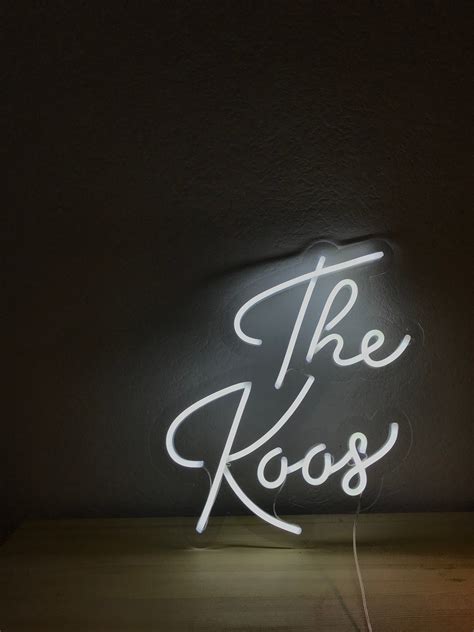 Wedding Custom Led Neon Sign Unique Hand Crafted Neon Signs Etsy