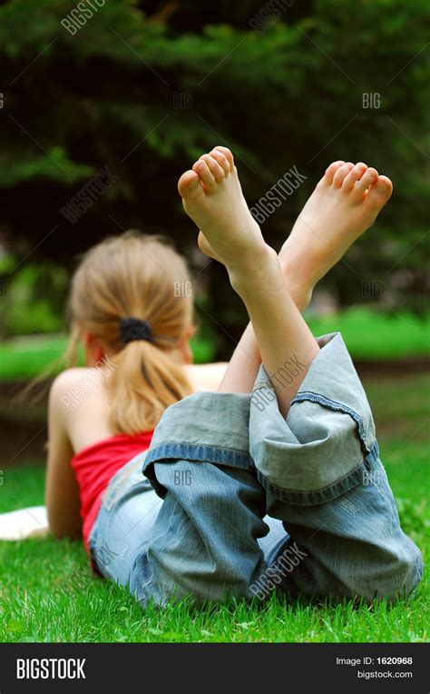 Girl Relaxing Image And Photo Free Trial Bigstock