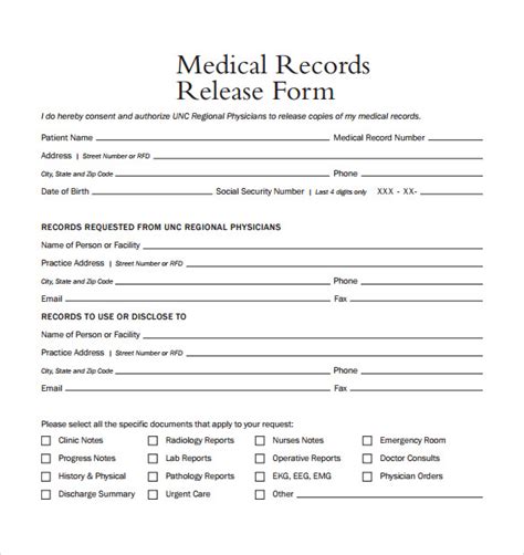 Medical Release Form Free Printable No Insurance Printable Forms Free