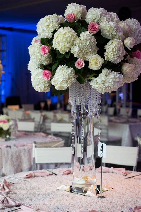 stunning flower arrangements for a quinceañera reception at 1010 collins quinceanera reception