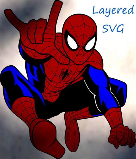 Free Spiderman Svg Cut File Svg Layered
