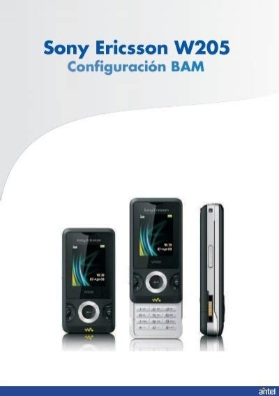 Sony Ericsson W205 Antel