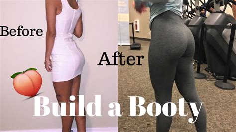 Butt Workouts Grow The Booty Vlog 1 Fitness Before And After Youtube