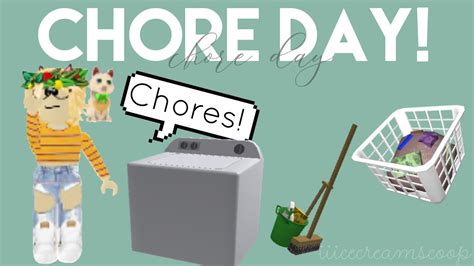 Chore Day Roblox Bloxburg Youtube