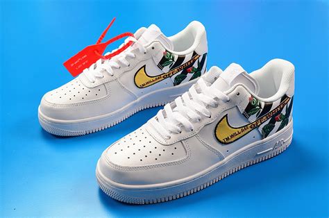 I'll name all the products i have used to make my own 90s style nike air force 1's. 2018 OFF-WHITE x Nike Air Force 1 Low "Floral" Custom White On Sale | Hoop Jordans