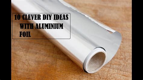We've included a video that shows you how to use a roll of aluminum foil to remove rust from metal objects plus 4 more clever hacks you'll love. 10 Clever DIY Ideas With Aluminium Foil - YouTube