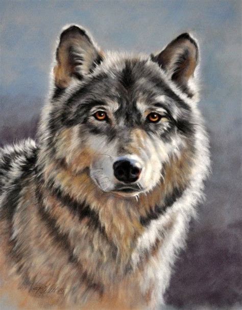 Wolf Portrait Wolf Portraits Wolf Painting Wolf Art Wolf Artwork