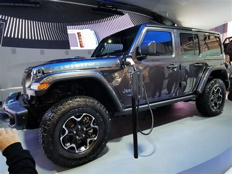 jeep wrangler   offered  xe phev technology motor illustrated