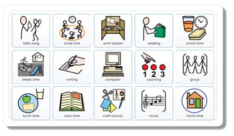 Boardmaker Symbols Days Of The Classroom Activities Craft Activities