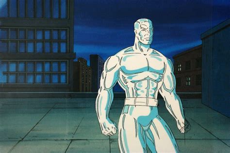 90s Marvel Comics X Men Animated Series Iceman Rare Original Animation