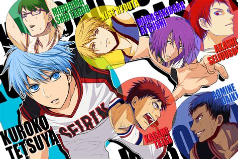 Kurokos Basketball Characters 29 Desktop Background
