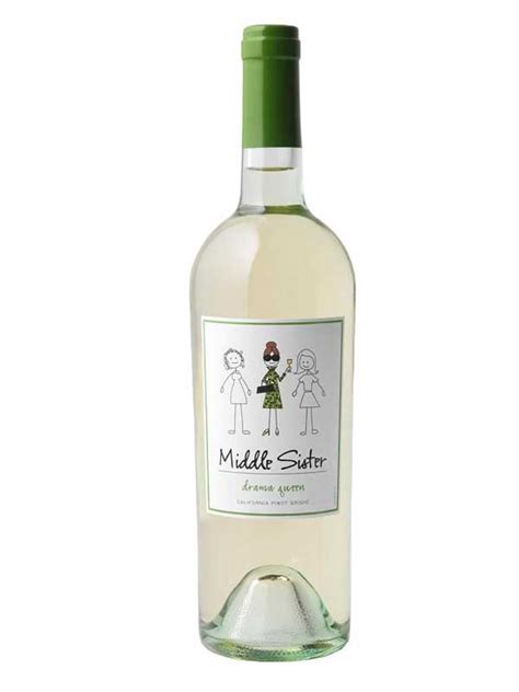 Middle Sister Wines Middle Sister Drama Queen Pinot Grigio Nv 750ml