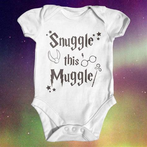 Snuggle This Muggle Harry Potter Onesie Harry Potter Baby Clothes
