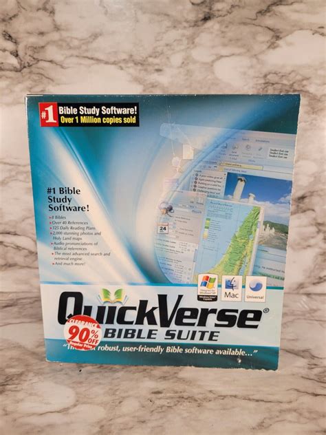 Quickverse Bible Suite Windowsmac Bible Study Software 2008 Ebay