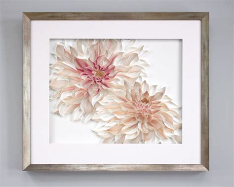 Flora — Judithrolfe Bespoke Paper Art Paper Art Quiling Paper Art