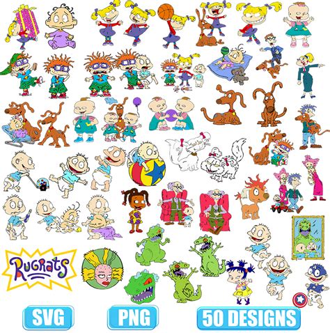 Bundle 10 Rugrats Png Chuckie Finster Svg Chuckie Svg