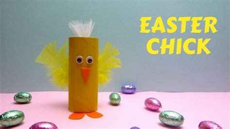 Easter Crafts Toilet Paper Roll Easter Chick Toilet Paper Roll